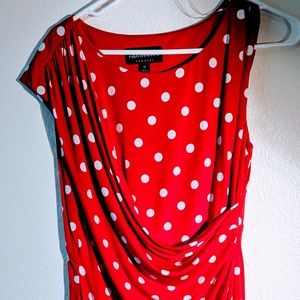 Knee length fitted dress